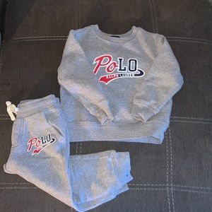 Polo Ralph Lauren toddler sweat suit